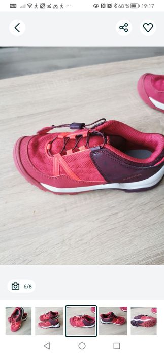Încălțăminte pentru drumeție ( Decathlon) mărimea 35