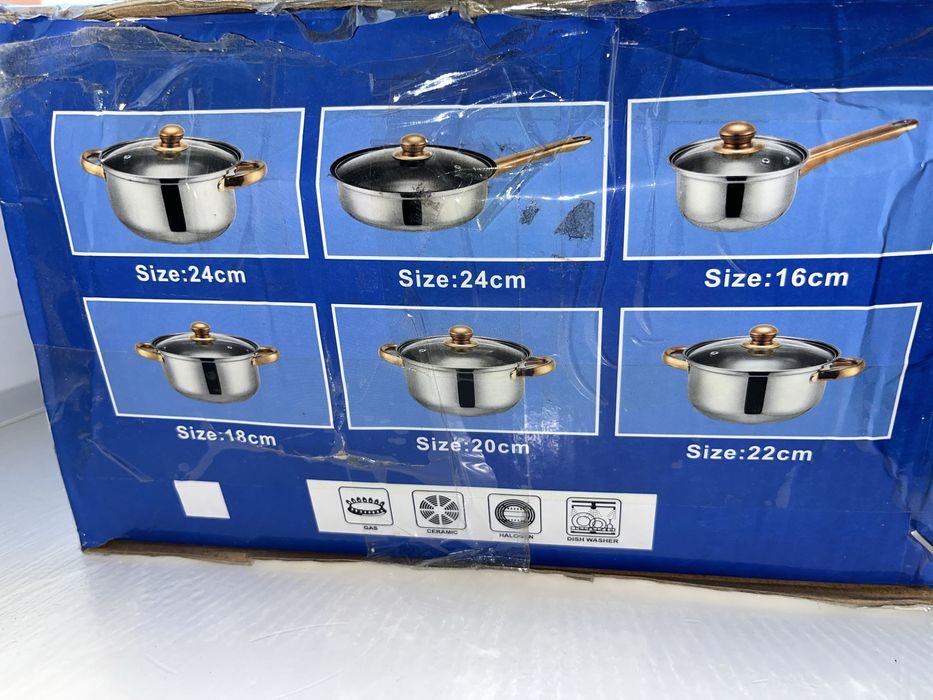 Продам новый набор кастрюль Cookware