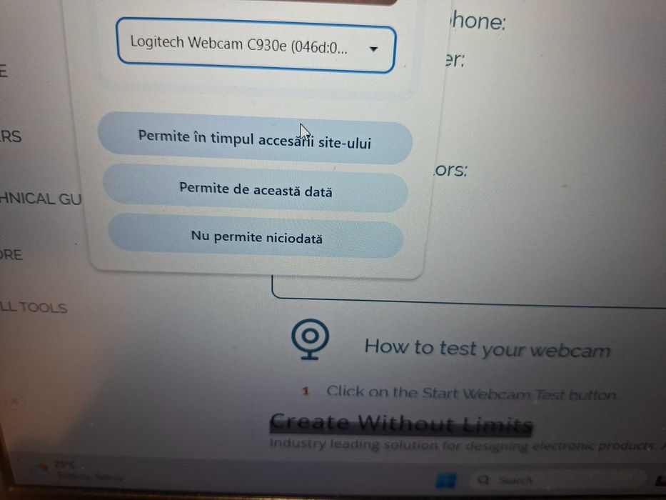 Camera Web Logitech C930e Full Hd