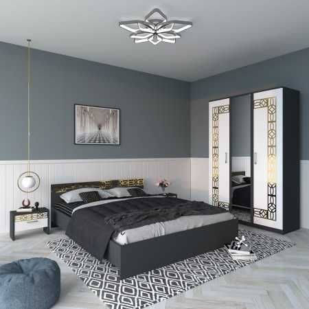 Elitdecor.ro- Dormitor Star Daria gold de la 1599lei+transport gratuit cu verificare colet