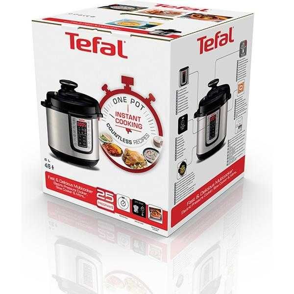 Multicooker Tefal One Pot CY505E30, 6L, 1200W, 25 Prog