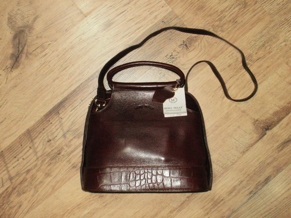 MODA PELLE стилна нова дамска чанта кожа