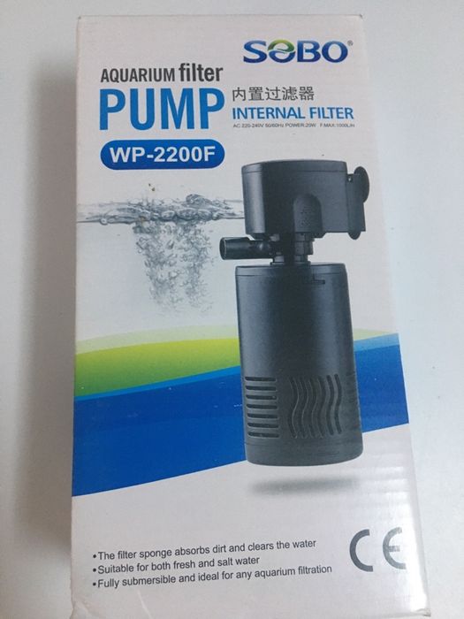 Filtru intern de 1000l/h iazuri