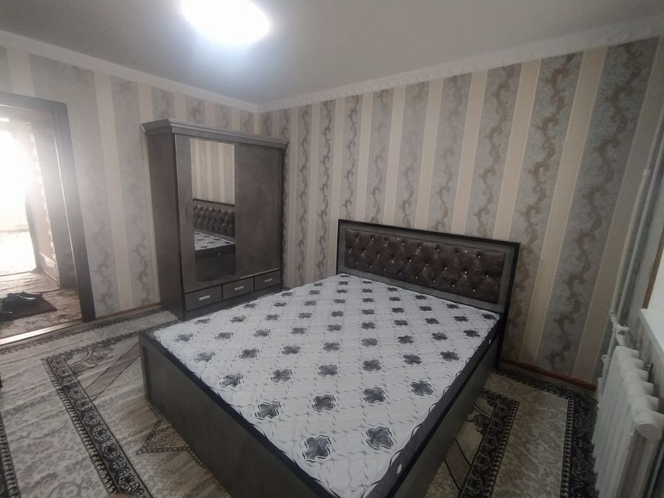 Сдаётся 2х ком квартира на 3 этаже,орКанечка базарчик,12Школа;