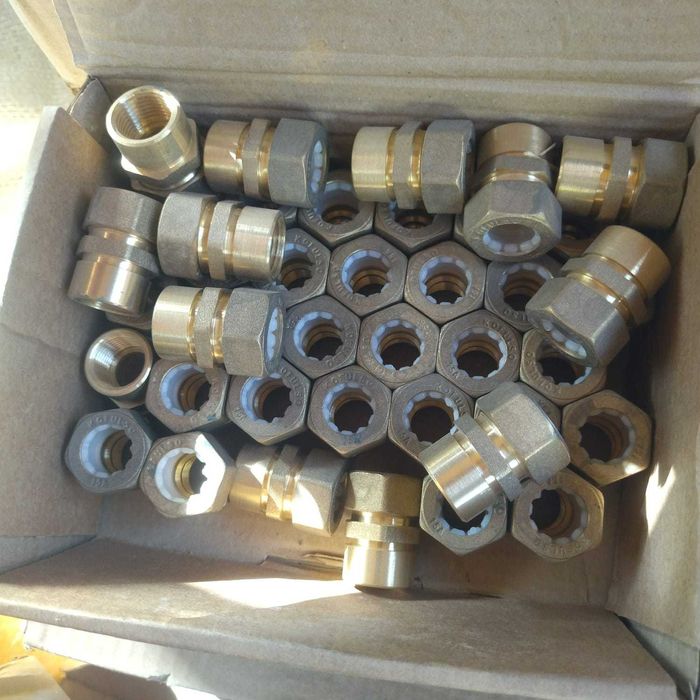 муфта обжимная латунь