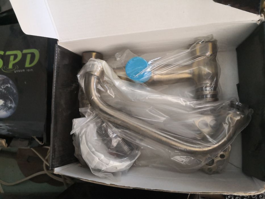 Смесител за баня/външна градина - бронзов