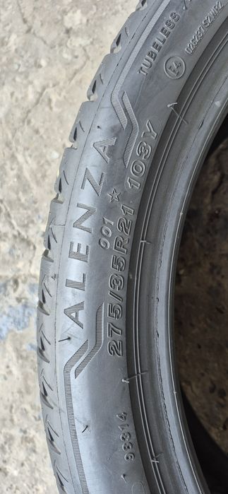 4 anvelope vara runflat Bridgestone,fata 245/40/21,spate 275/35/21.Pret/bucata.