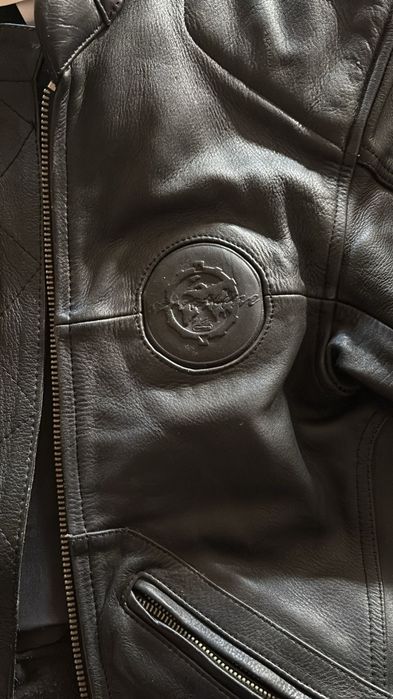 Geaca de motor piele