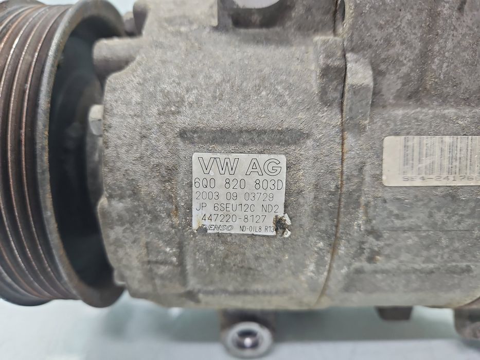 Compresor clima Skoda Fabia 1 (6Y2) [Fabr 1999-2008] 6Q0820803D 1.4 Be