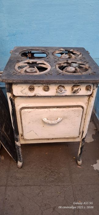 Газовая плита советская