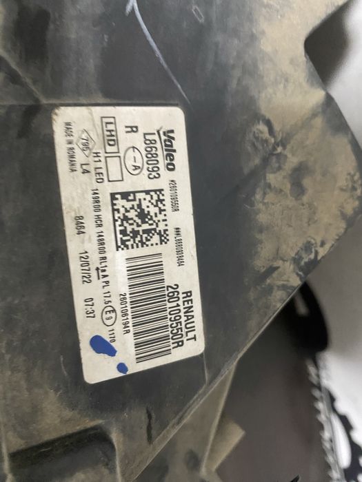 Far dreapta Dacia Duster 2 facelift an 2021-2023