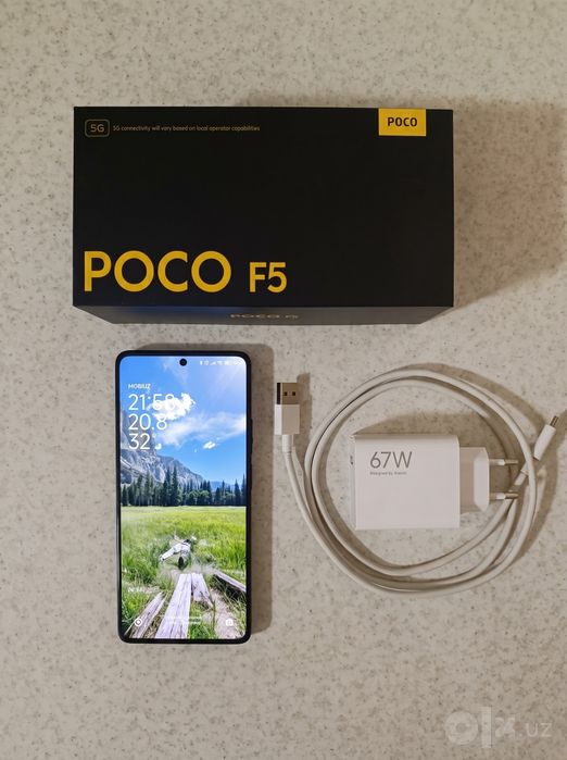 POCO F5 5G Black 8Ram/256 GB