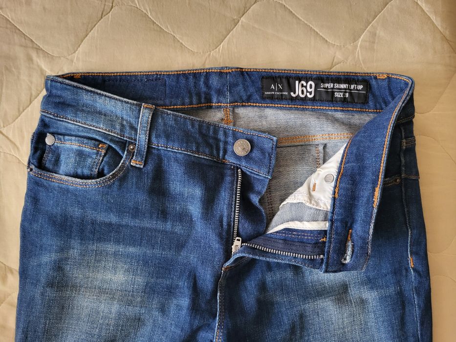 Дамски дънки TOMMY JEANS Nora и Armani Exchange J69 super skinny, 28