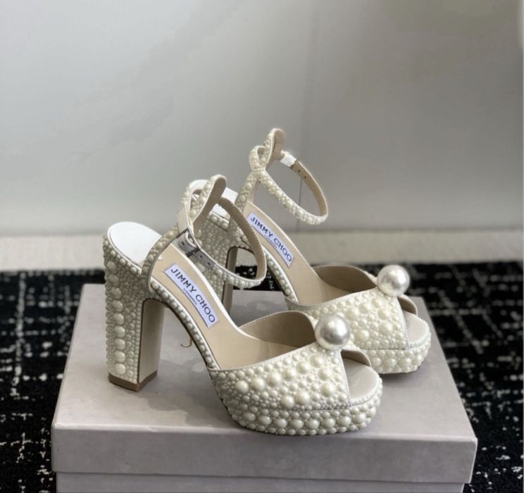 Pantofi Jimmy Choo piele naturala pe comanda
