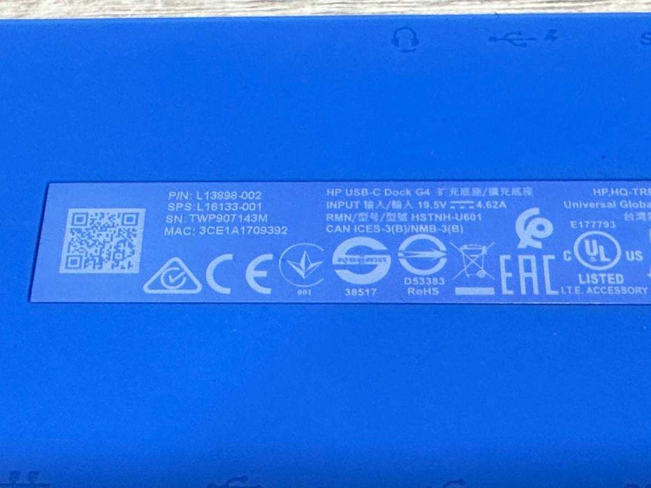 HP - USB-C Dock G4 Docking Station with 90W Adapter Included