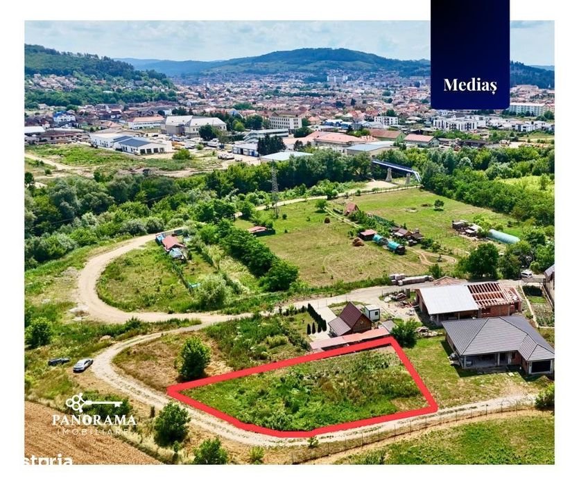 Teren intravilan de vânzare Mediaș Stadionului | 752 mp