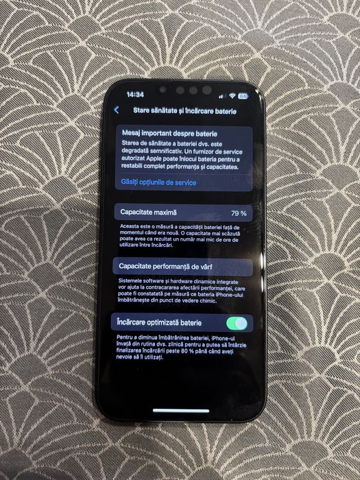 iPhone 13 Black 128GB – Liber de rețea – Cutie și Factură Orange