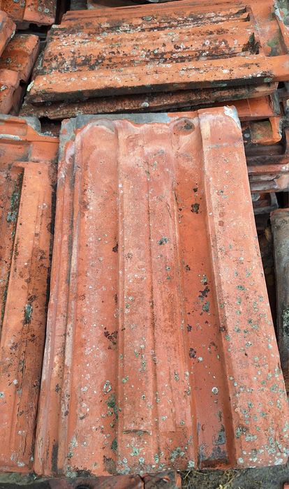 Țiglă ceramică veche, Jimbolia 253, 254 și STAS 6-71 + coame