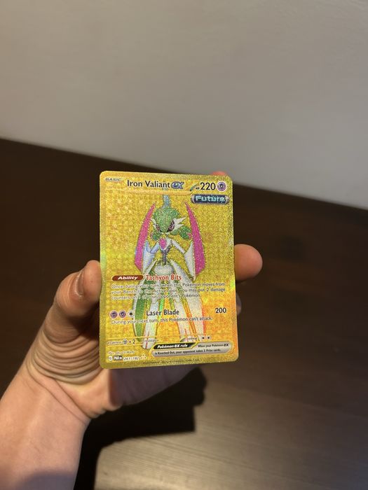 Cartonas pokemon iron vailant