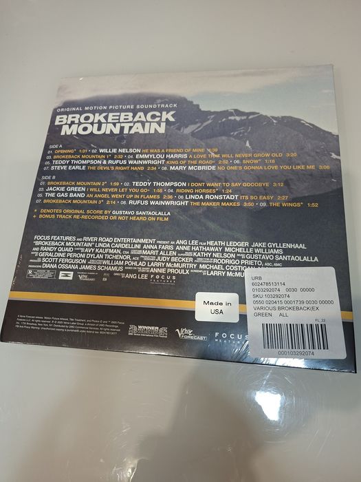 Soundrack Brokeback Mountain плоча