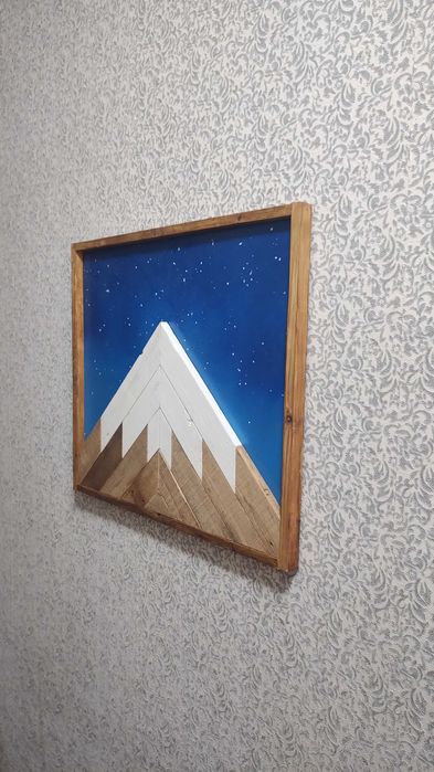 Ръчно изработен дървен висящ рафт за тоалетна / баня/кухня/градина