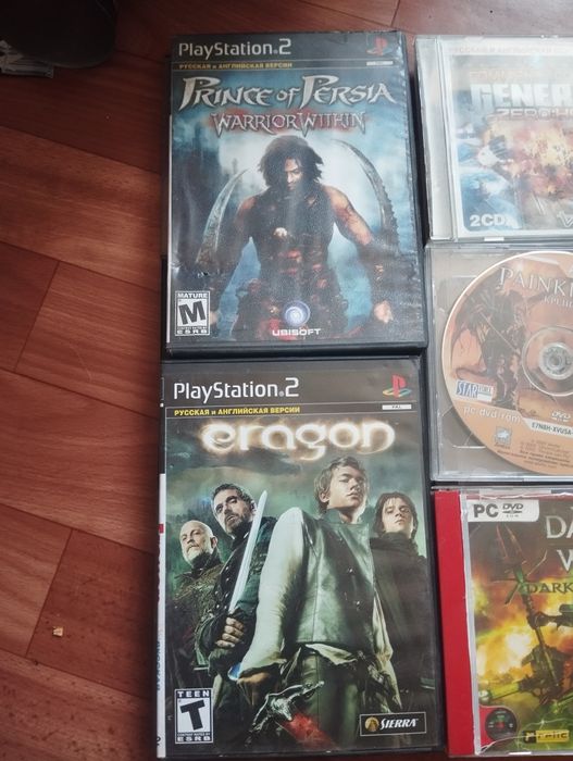 Продам диски ПК ,пс2