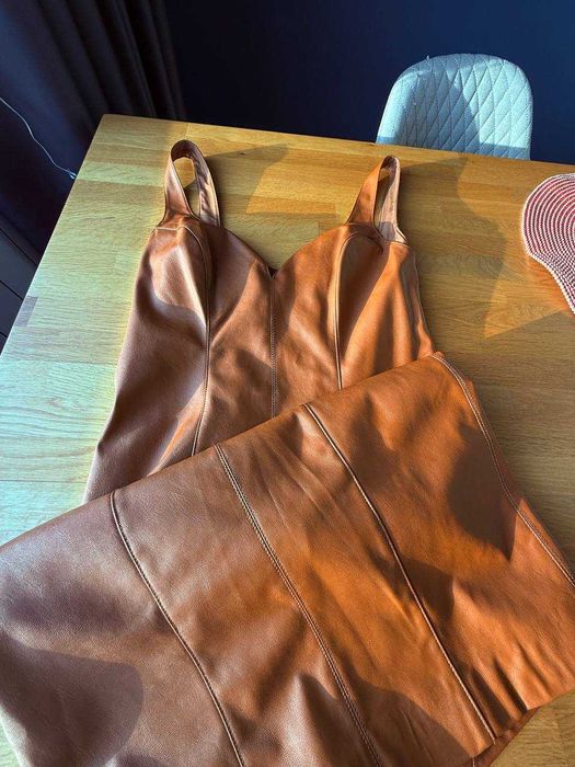 Рокля Pinko от еко-кожа