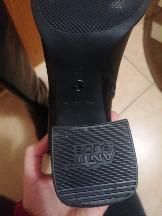 Cizme lungi cu toc, Tamaris, numarul 37