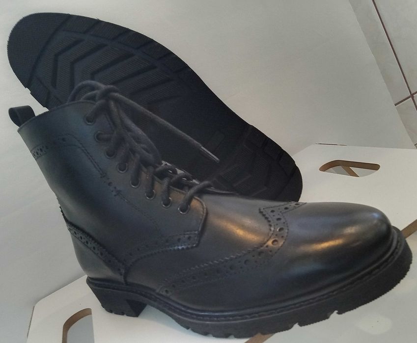 Ghete lace up 43 brogue Red Herring London NOI piele naturala