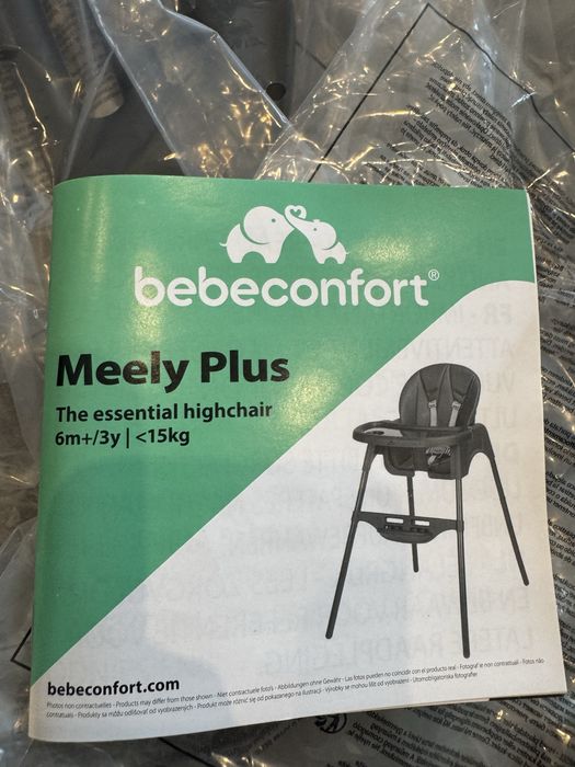 Bebeconfort Meely Plus Scaun de Masă pentru Copii 2 în 1 | Nou