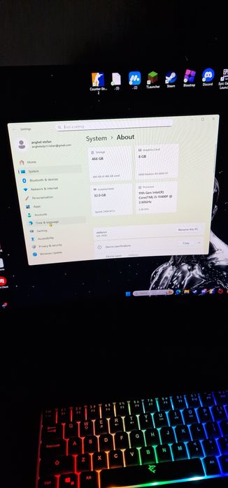 Vând pc gaming complet