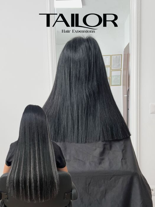 Extensii premium din păr natural