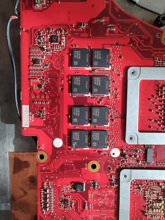 Комплект дънна платка asus rog zephyrus g14 GU502GW с 2 вентилатора