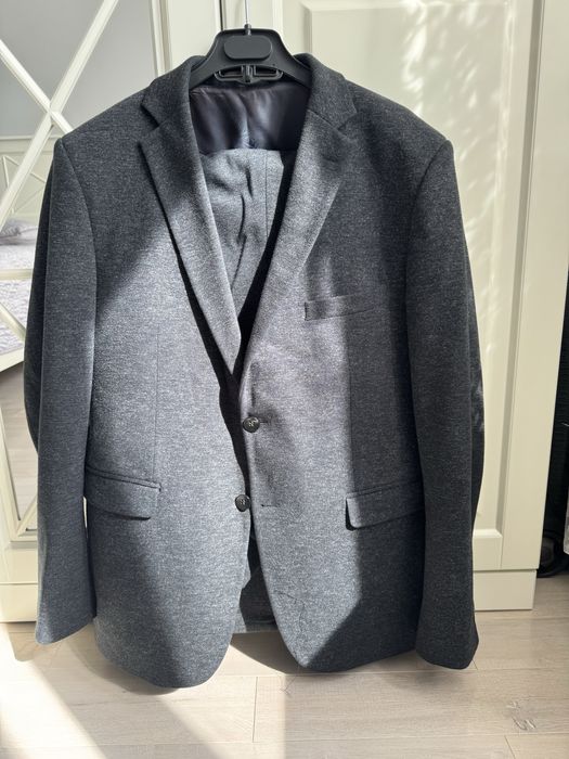 Теплый костюм тройка