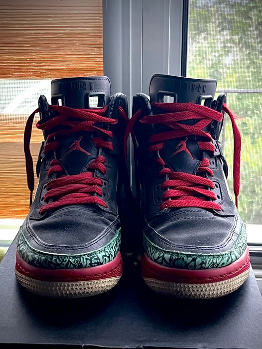 Air Jordan Spizike OG Black/Varsity Red Noir/Varsity Rouge - EU 39