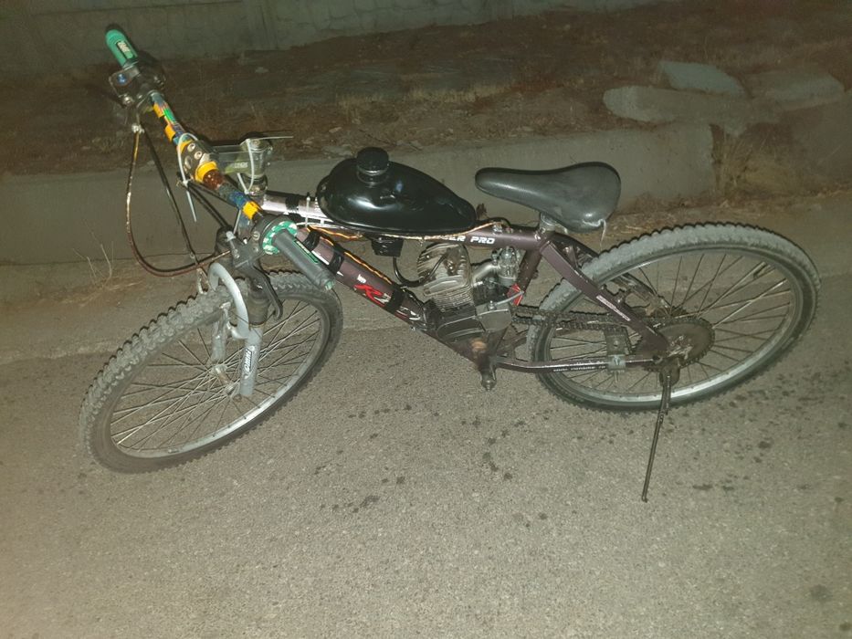 Motor bicicletă 80cc – 76 km/h – piese tuning incluse
