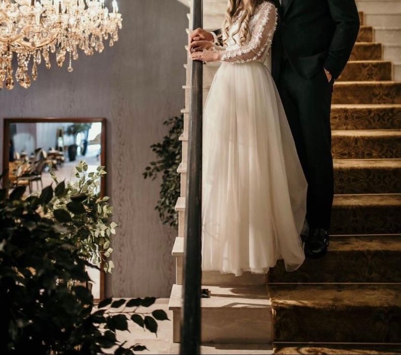 Rochie cu trena făcută pe comanda