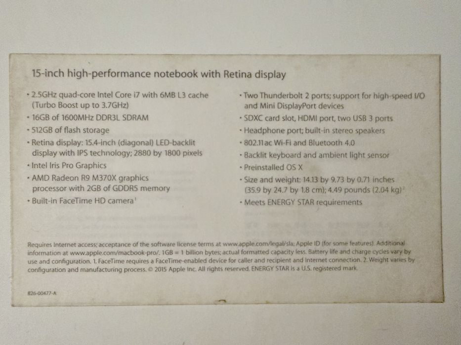 MacBook Pro i7 идеал холатда