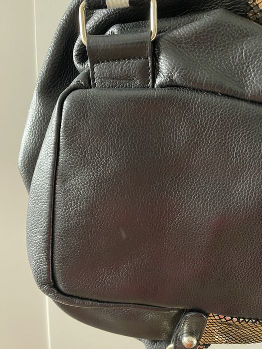 Rucsac Musette piele naturala