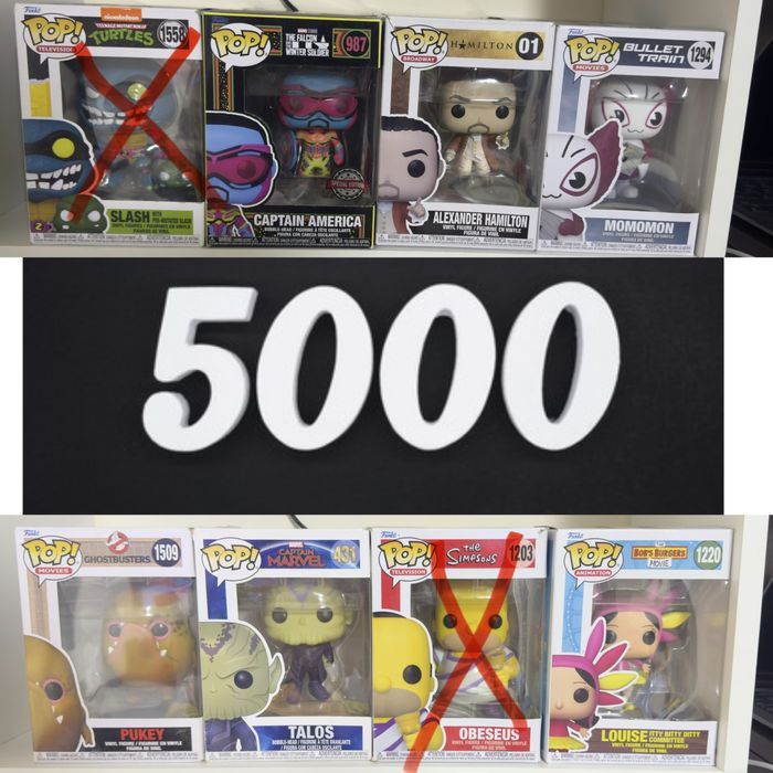 Funko Pop разные все в коробках.