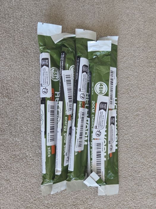 Светещи пръчки/ фосфоресциращи пръчки