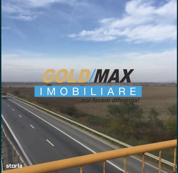 Teren 27.445 mp cu deschidere in Autostrada A1 Pitesti-Bucuresti