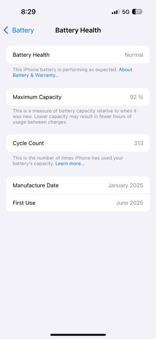 iPhone 15 256GB  Black+Mode