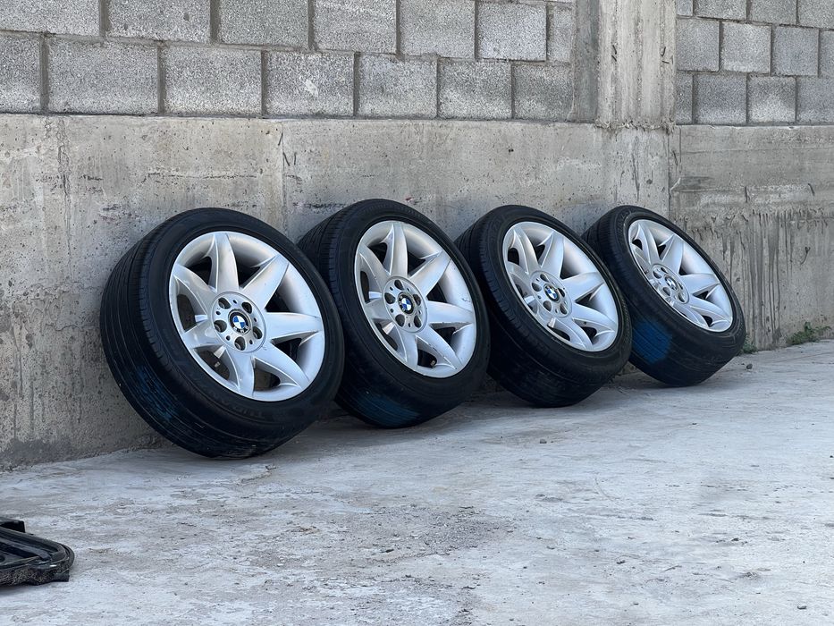 Диски с шинами  на BMW E39  style 81