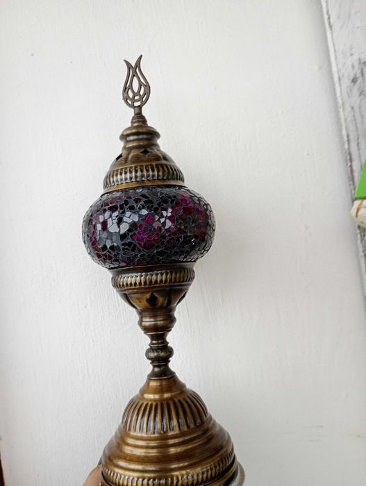 Lampa turceasca din mozaic