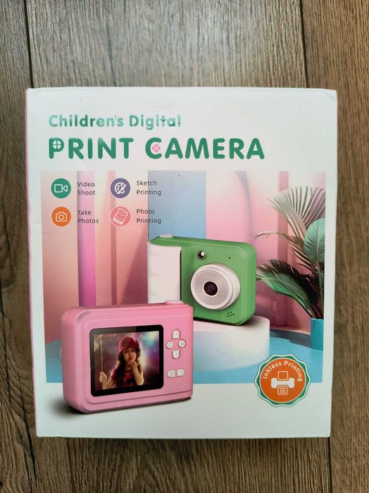 Детски фотоапарат с принтер за моментален печат(принтер)