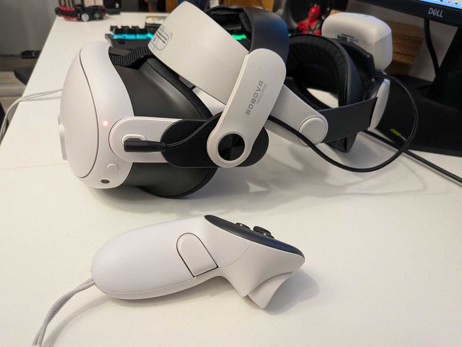 Ochelari VR Meta Quest 3 + Strap BoboVR M3 Pro Iasi • OLX.ro