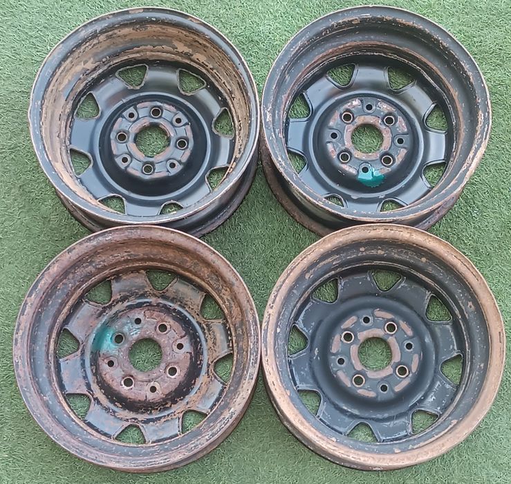 R-14 оригинал 4*108 штамп темир диск. Ауди 80, б3, с3 итд.