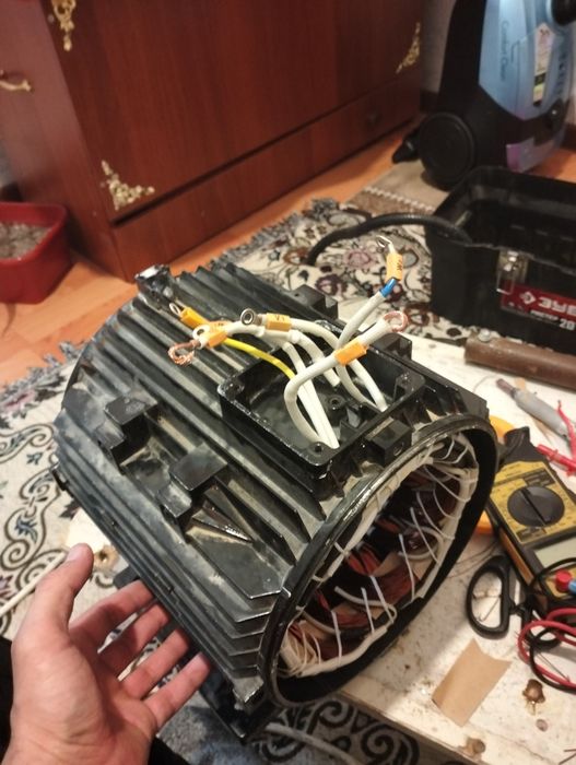 Перемотка Электрадвигатель.