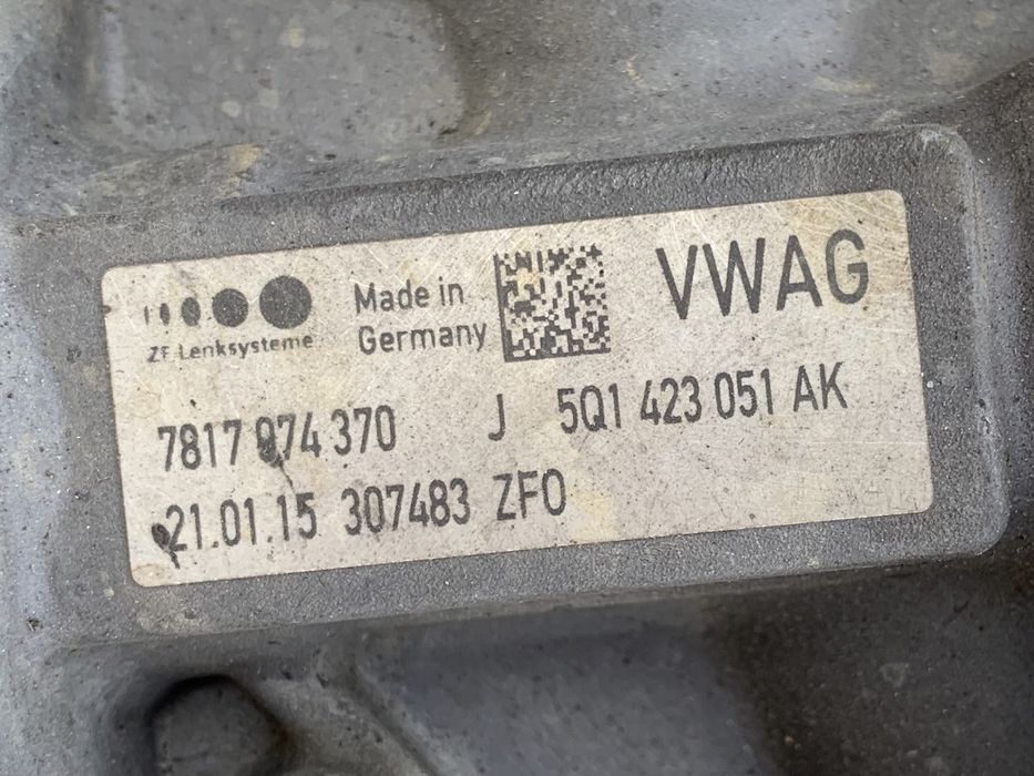 Caseta direcție Audi A3 8V, VW Golf 7, Seat Leon : 5Q1423051AK